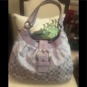 Coach Purple shoulder bag
